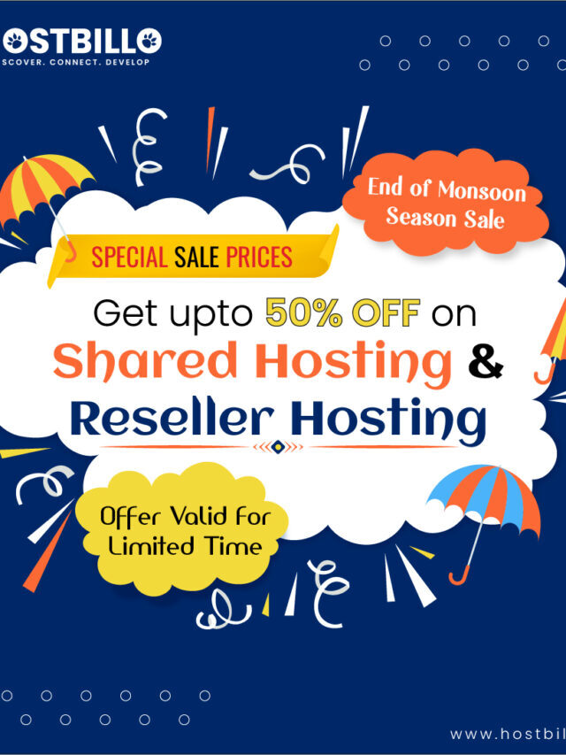 Get 50% off on Shared Hosting and Reseller Hosting Services