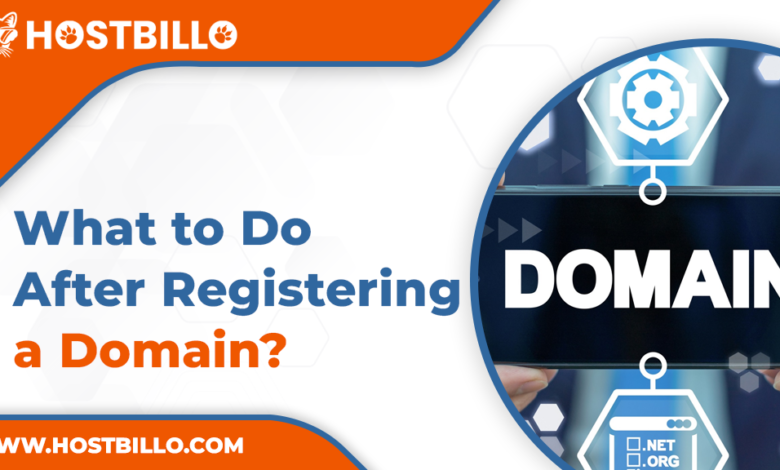 After Registering Domain What to Do?