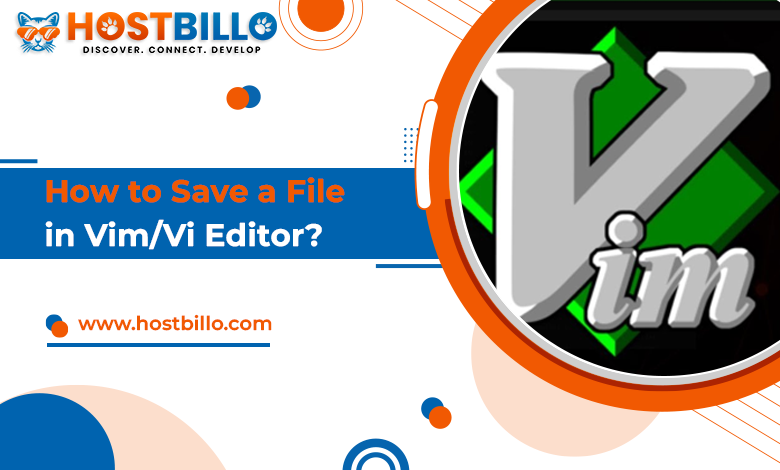 How to Save a File in Vim/Vi Editor?