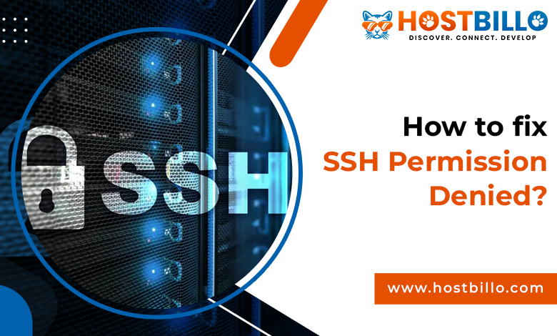 How to fix SSH Permission denied?