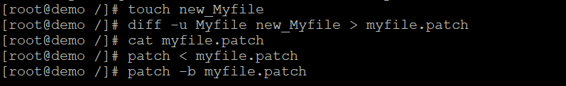 patch command