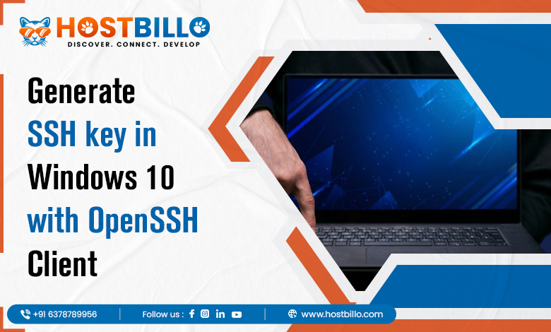 Generate SSH key in Windows 10 with OpenSSH Client