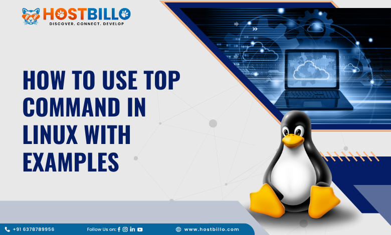 How to use top Command in Linux with Examples