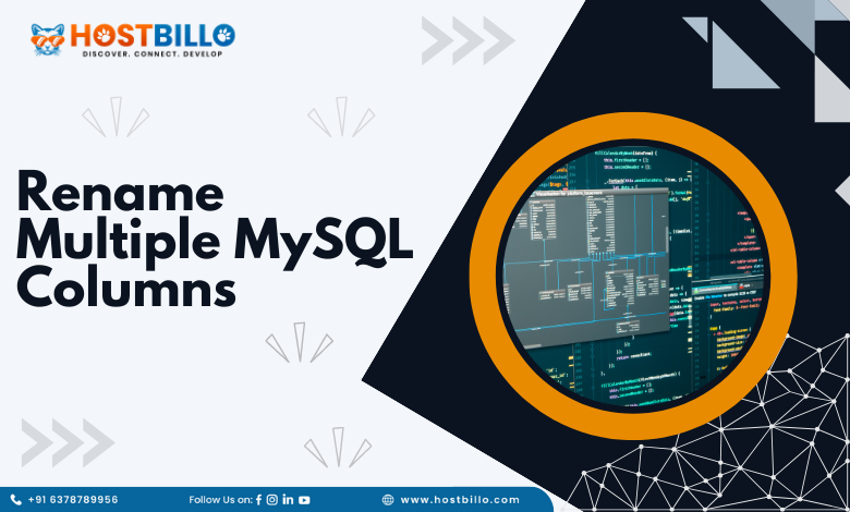 Rename Multiple MySQL Columns
