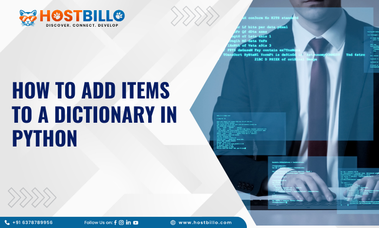 How to Add Items to a Dictionary in Python