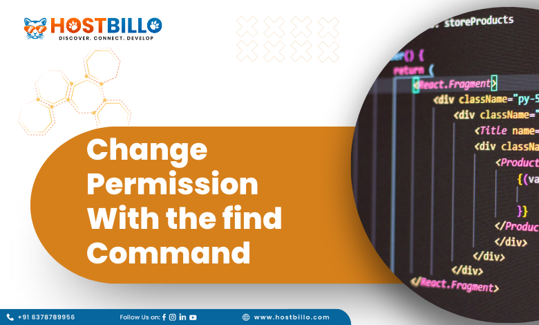 Change Permission With the find Command