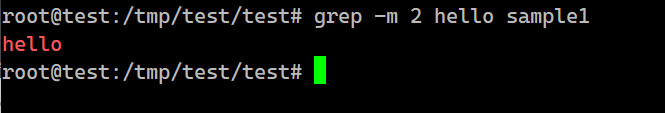 Limit grep Output to a Fixed Number of Lines